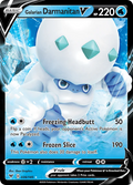 Galarian Darmanitan V – 036/185 – Rare Holo V