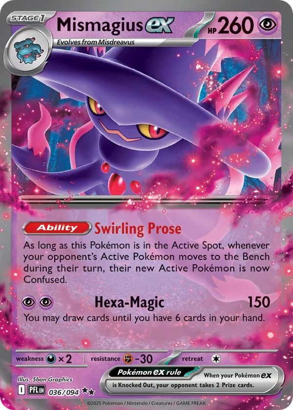 Mismagius ex – 036/094 – Double Rare