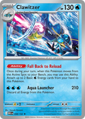 Clawitzer – 038/132 – Rare – Reverse Holo