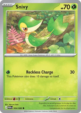 Snivy – 004/088 – Common – Normal