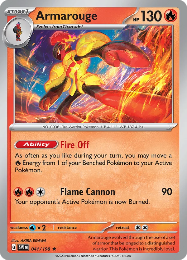 Armarouge – 041/198 – Rare – Holo Foil