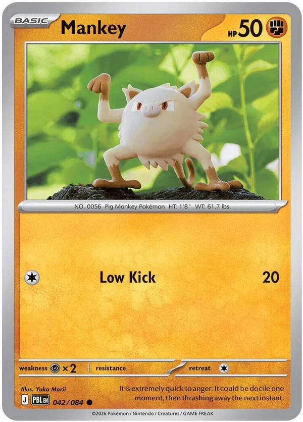 Mankey – 042/084 – Common – Normal