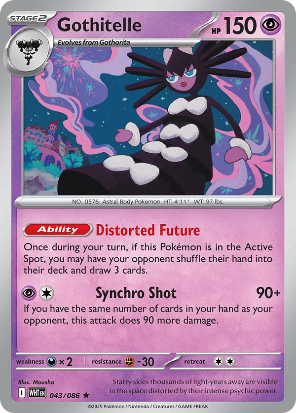 Gothitelle – 043/086 – Rare – Holo Foil