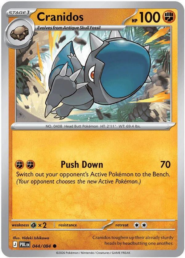 Cranidos – 044/084 – Common – Reverse Holo