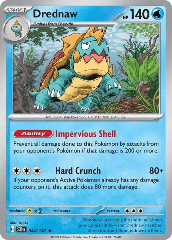 Drednaw – 044/142 – Rare – Holo Foil