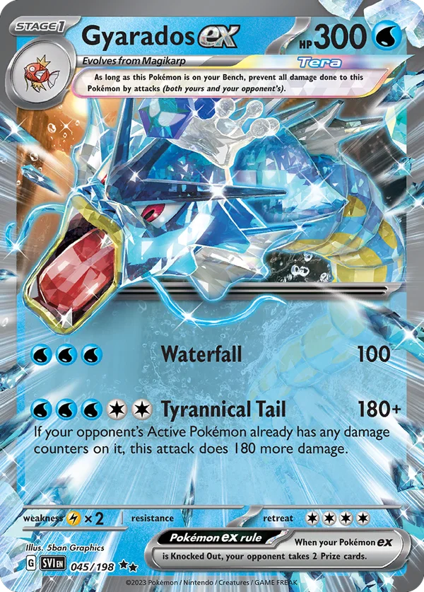 Gyarados ex – 045/198 – Double Rare