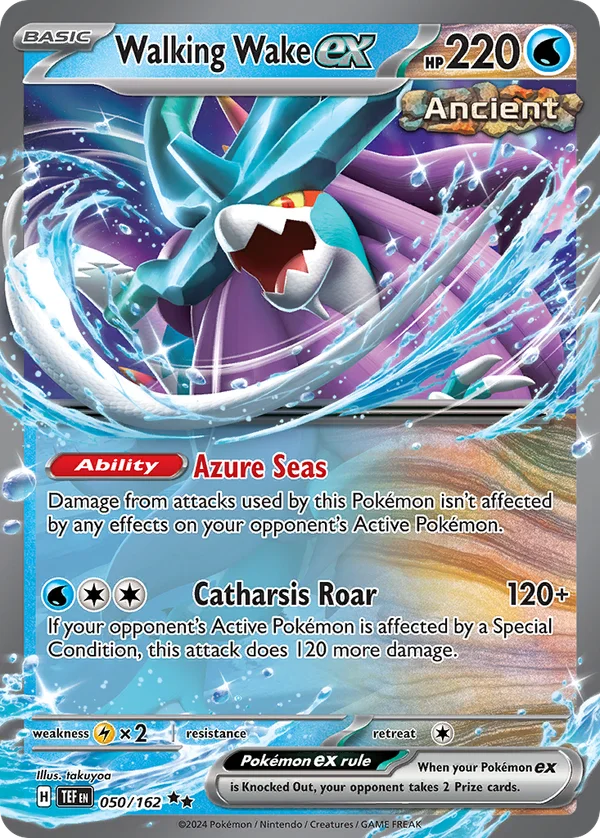 Walking Wake ex – 050/162 – Double Rare