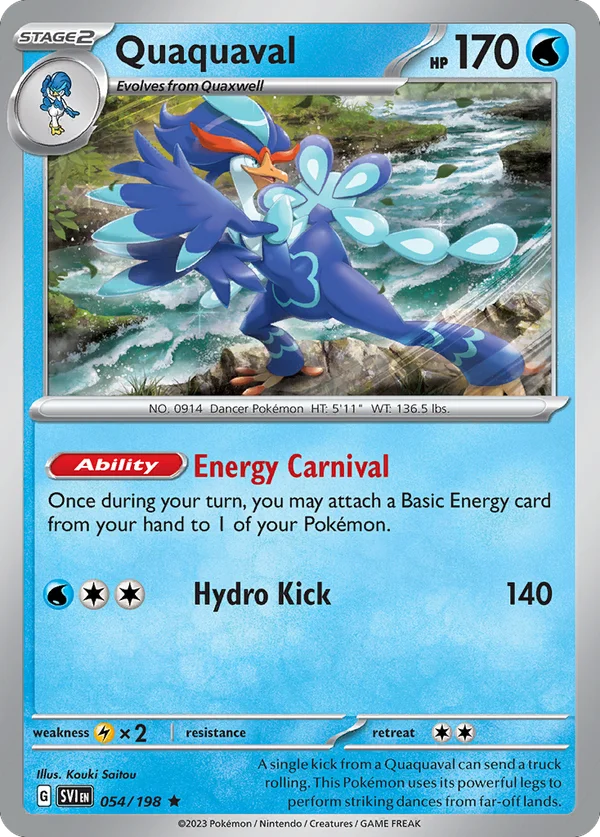 Quaquaval – 054/198 – Rare – Holo Foil
