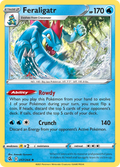 Feraligatr – 057/264 – Rare Holo – Holo Foil