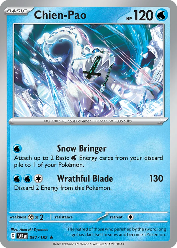 Chien-Pao – 057/182 – Rare – Holo Foil