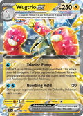 Wugtrio ex – 060/162 – Double Rare