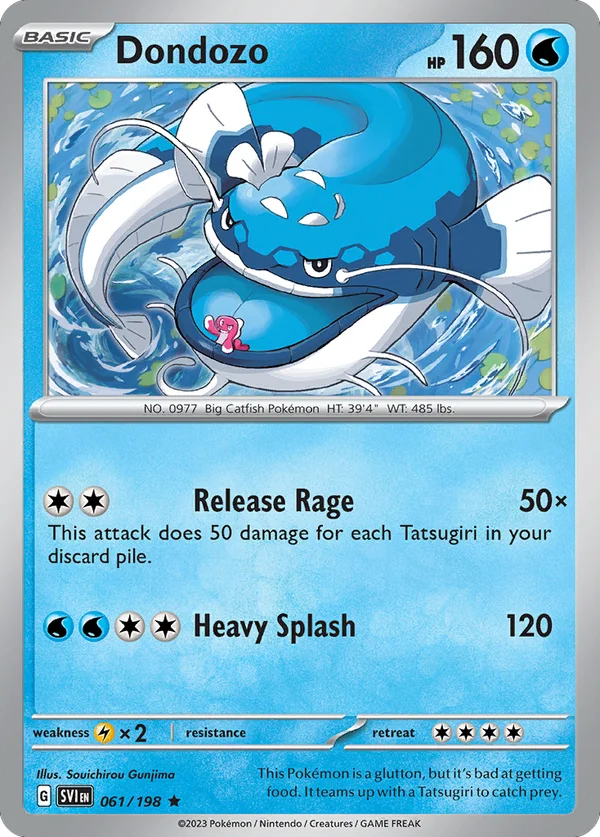 Dondozo – 061/198 – Rare – Holo Foil