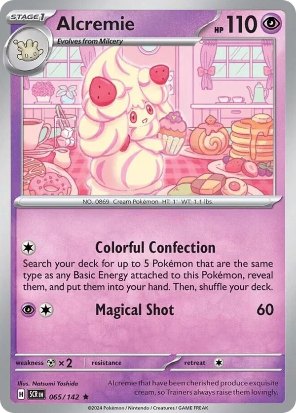 Alcremie – 065/142 – Rare – Holo Foil