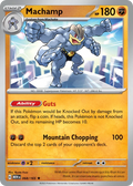 Machamp – 068/165 – Rare – Holo Foil