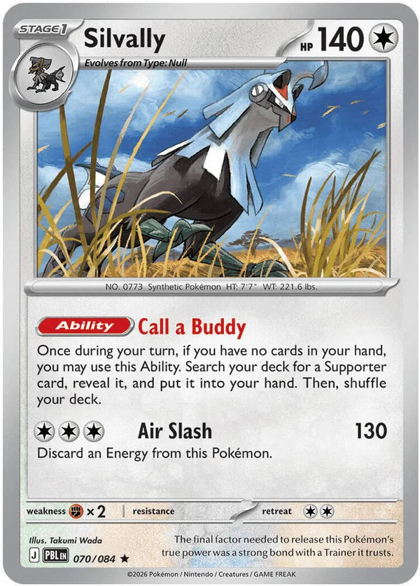 Silvally - 070/084 – 070/084 – Rare – Holo Foil