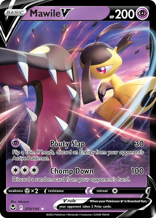 Mawile V – 070/195 – Rare Holo V