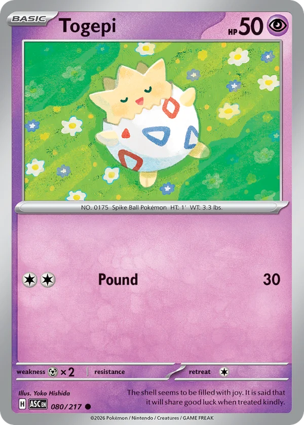 Togepi – 080/217 – Common – Normal