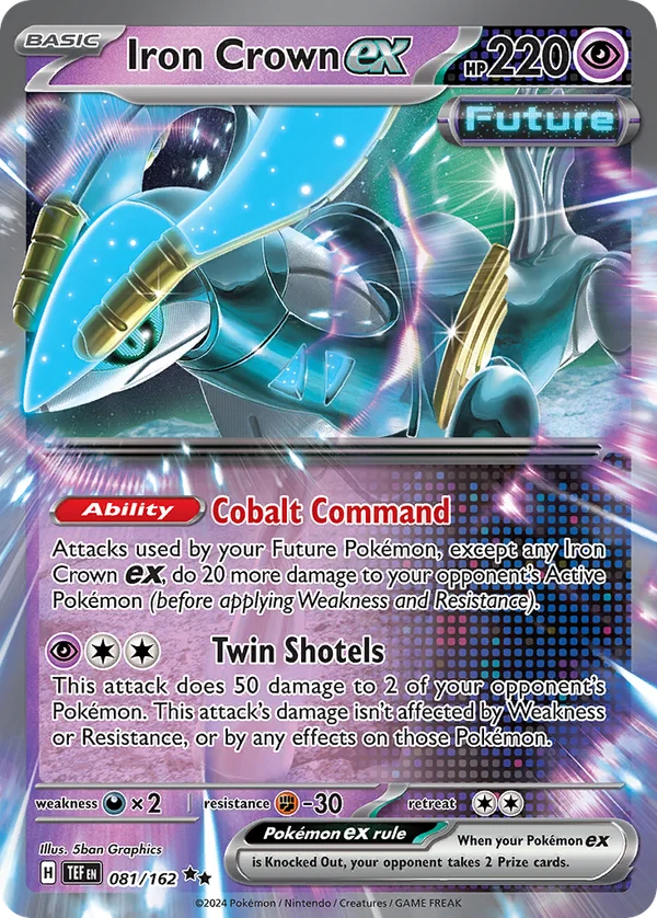 Iron Crown ex – 081/162 – Double Rare