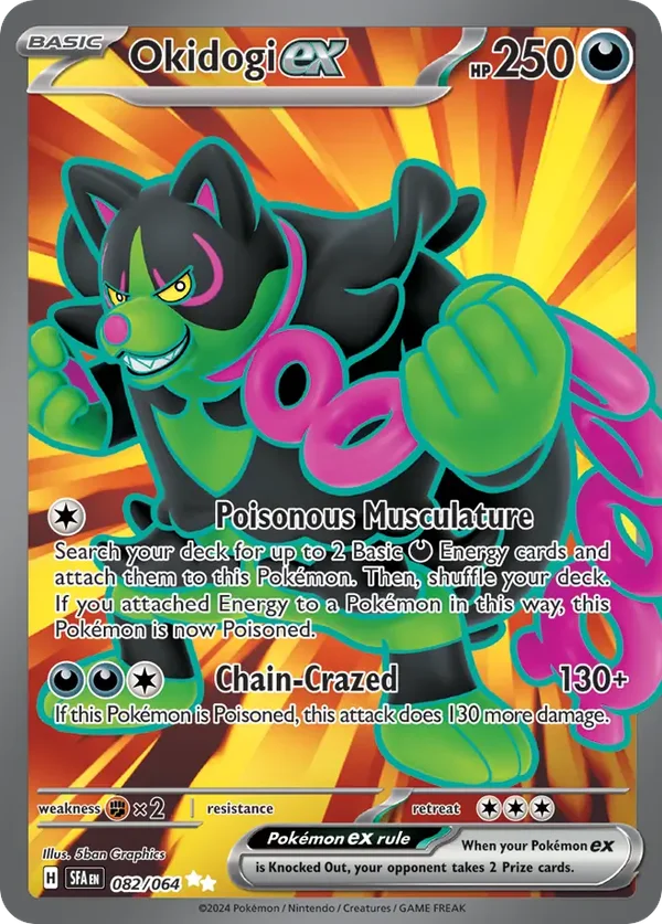 Okidogi ex – 082/064 – Ultra Rare