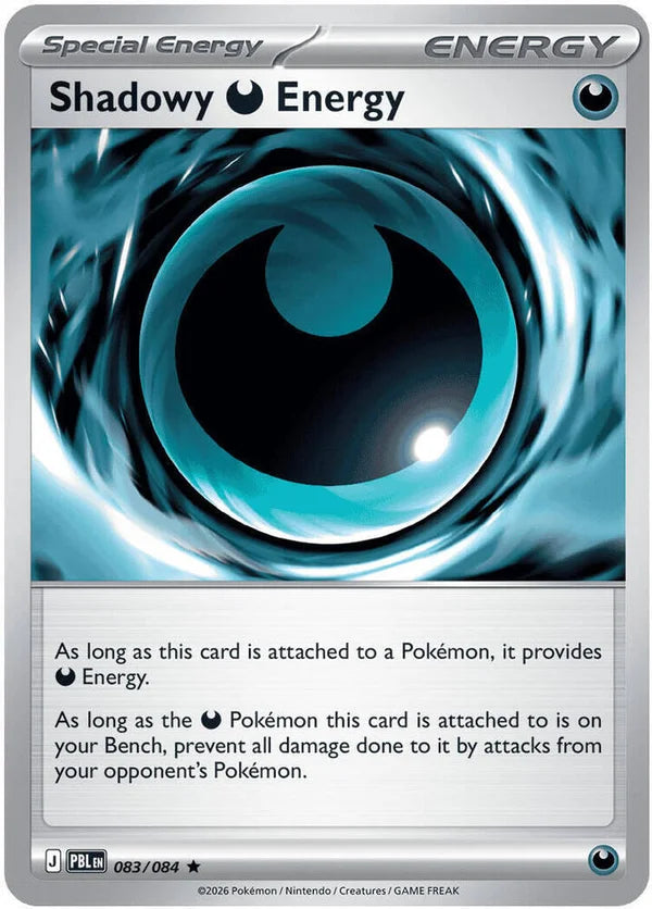 Shadowy Darkness Energy – 083/084 – Rare – Reverse Holo