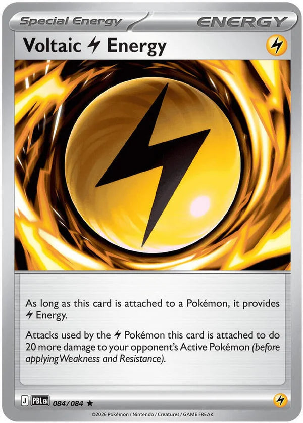 Voltaic Lightning Energy – 084/084 – Rare – Reverse Holo
