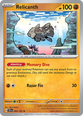 Relicanth – 084/162 – Rare – Holo Foil