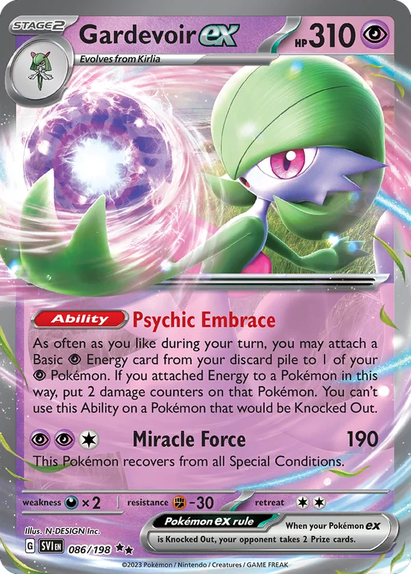 Gardevoir ex – 086/198 – Double Rare