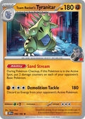 Team Rocket's Tyranitar – 096/182 – Rare – Holo Foil