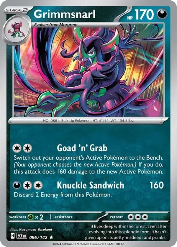 Grimmsnarl – 096/142 – Rare – Holo Foil