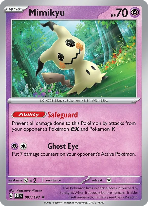 Mimikyu – 097/193 – Rare – Holo Foil