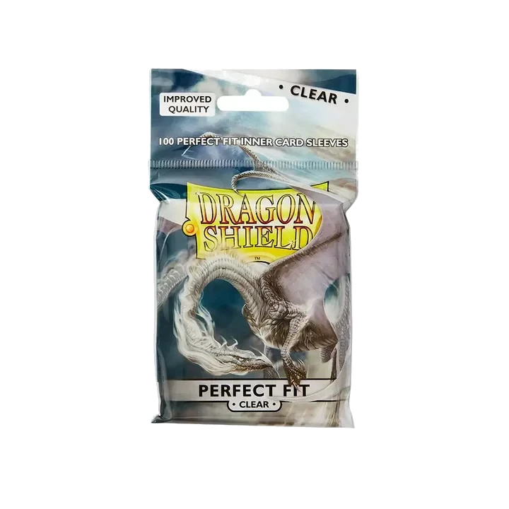 Dragon Shield: Perfect Fit Inner Sleeves - Clear (100 stk)