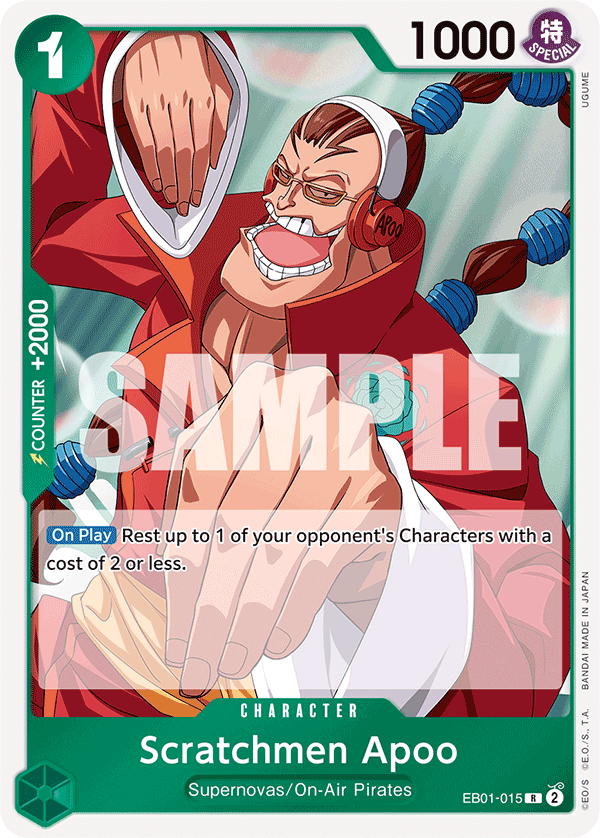 Scratchmen Apoo – EB01-015 – R