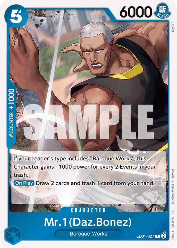 Mr. 1 (Daz.Bonez) – EB01-027 – R