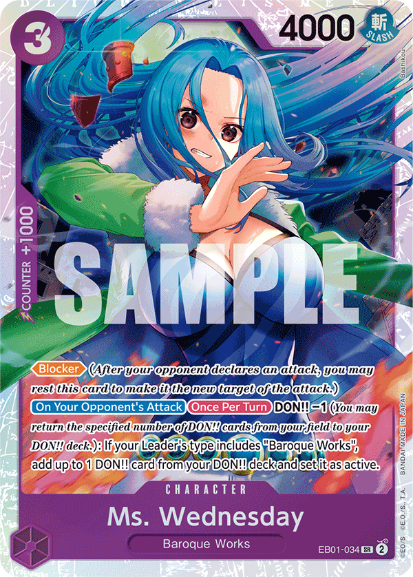 Ms. Wednesday – EB01-034 – SR