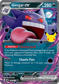 Gengar EX 30th Celebration – 090/128 – Double Rare