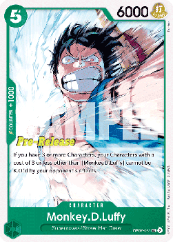 Monkey.D.Luffy – OP07-033 – UC (Pre-release)