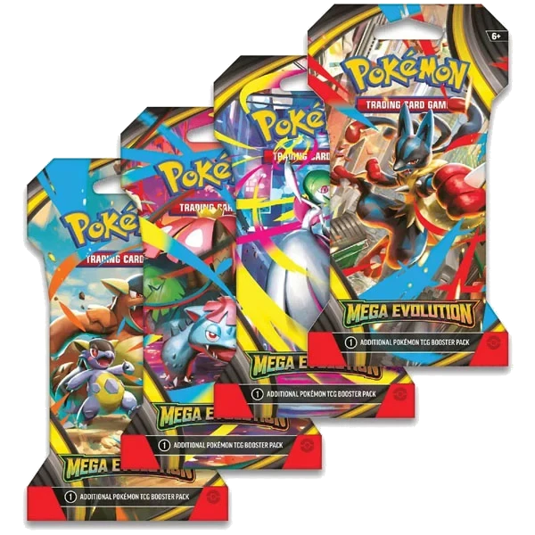 Pokémon TCG: Mega Evolution Sleeved Boosterpack
