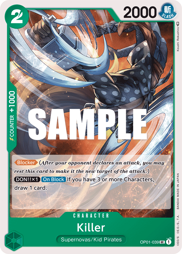 Killer – OP01-039 – UC