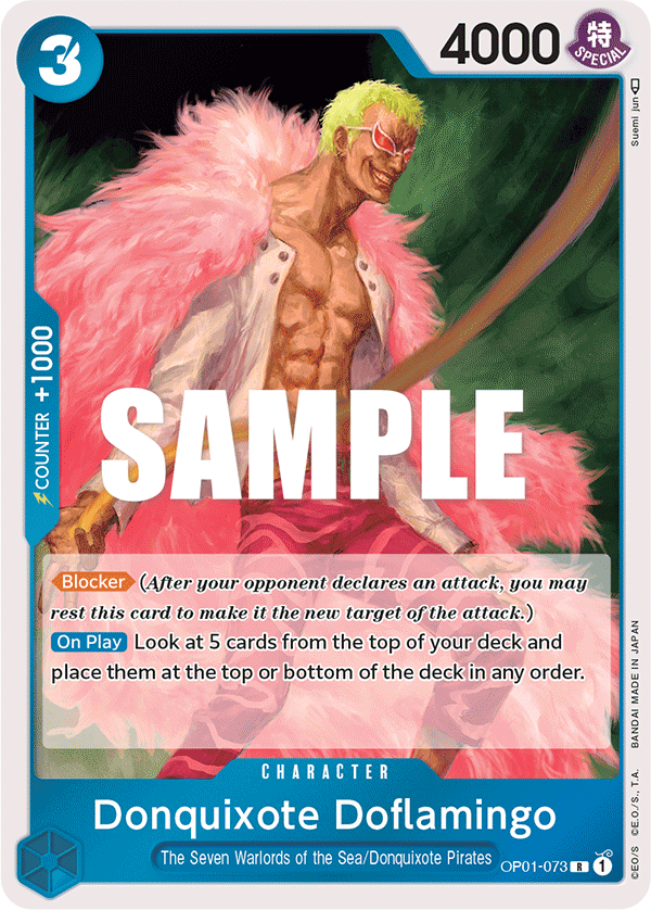 Donquixote Doflamingo – OP01-073 – R