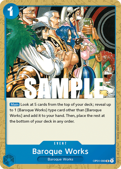 Baroque Works – OP01-090 – UC