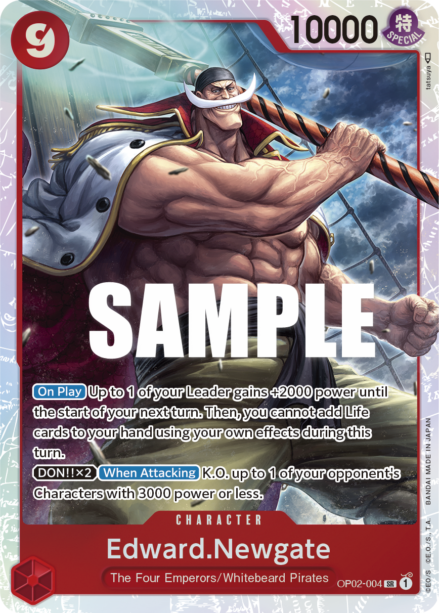 Edward.Newgate – OP02-004 – SR