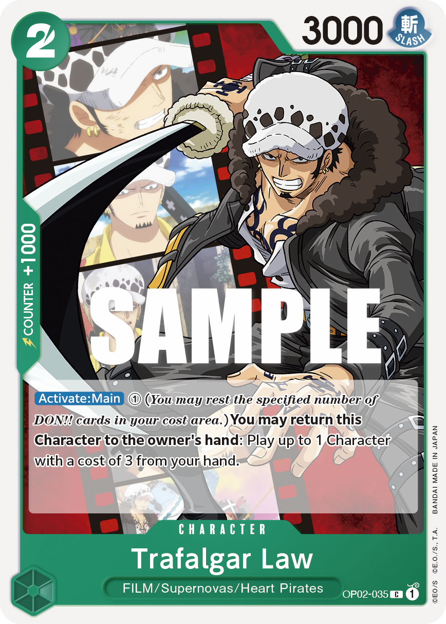Trafalgar Law – OP02-035 – C