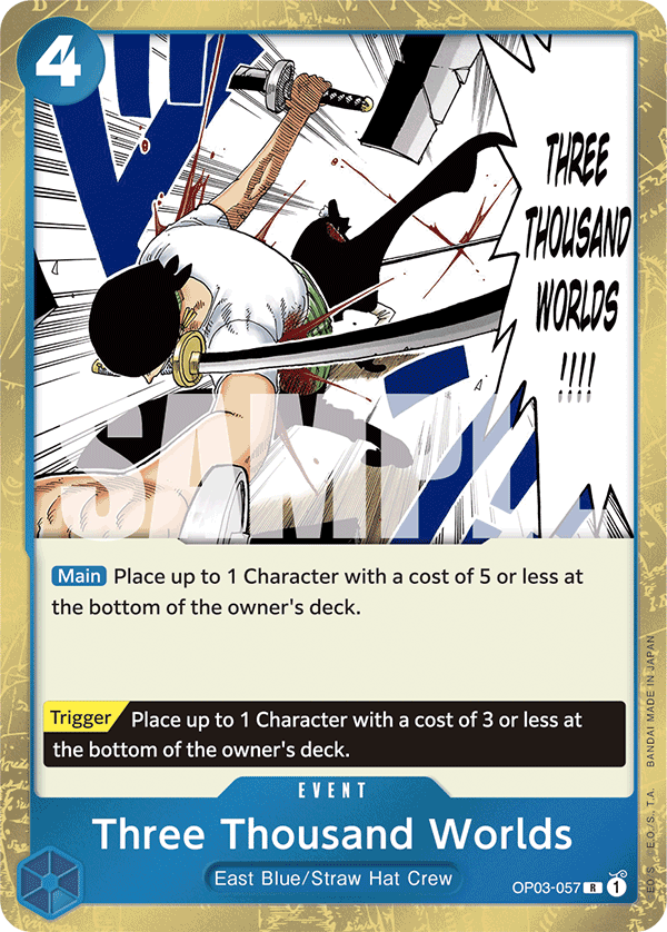 Three Thousand Worlds – OP03-057 – Jolly Roger Foil