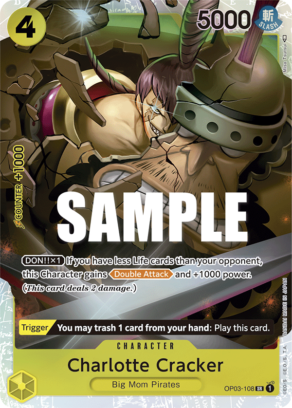 Charlotte Cracker – OP03-108 – SR