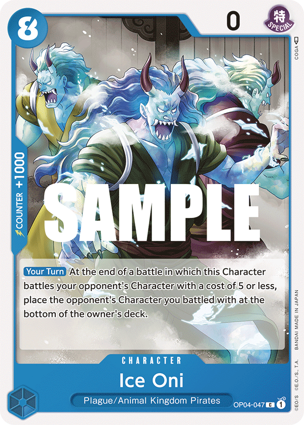 Ice Oni – OP04-047 – C