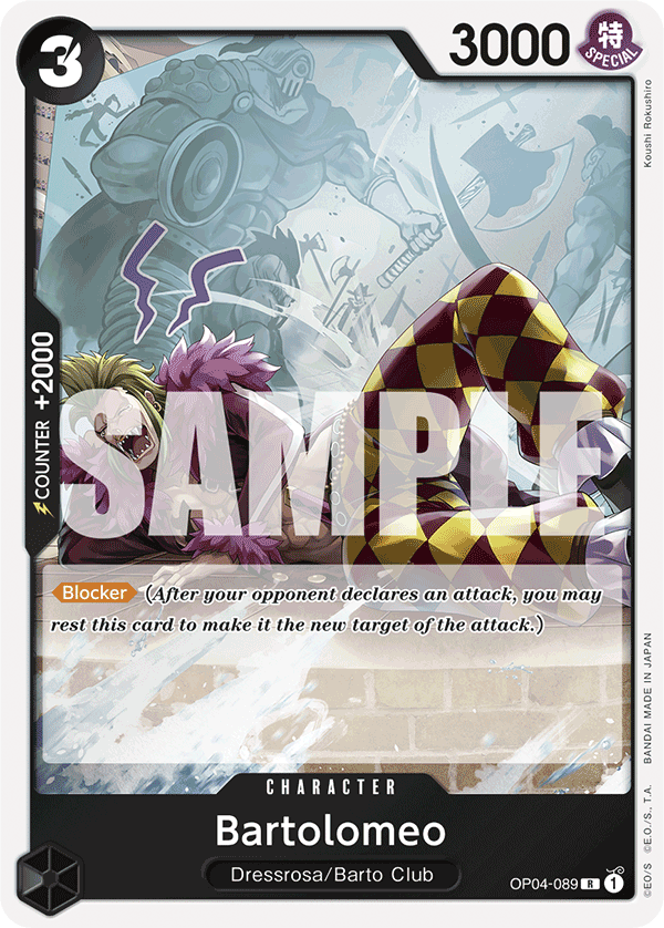 Bartolomeo (OP04-089) (Reprint) – OP04-089 – R