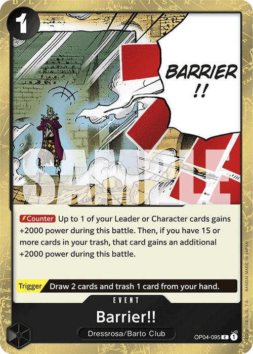 Barrier!! – OP04-095 – Jolly Roger Foil