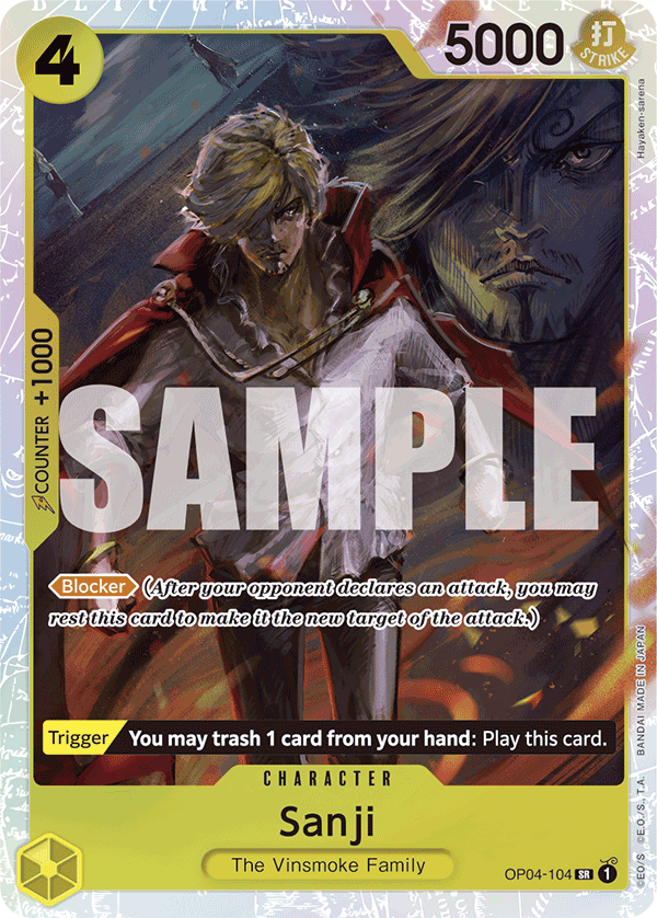 Sanji (Reprint) – OP04-104 – SR