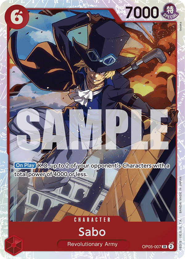 Sabo (OP05-007) (Reprint) – OP05-007 – SR