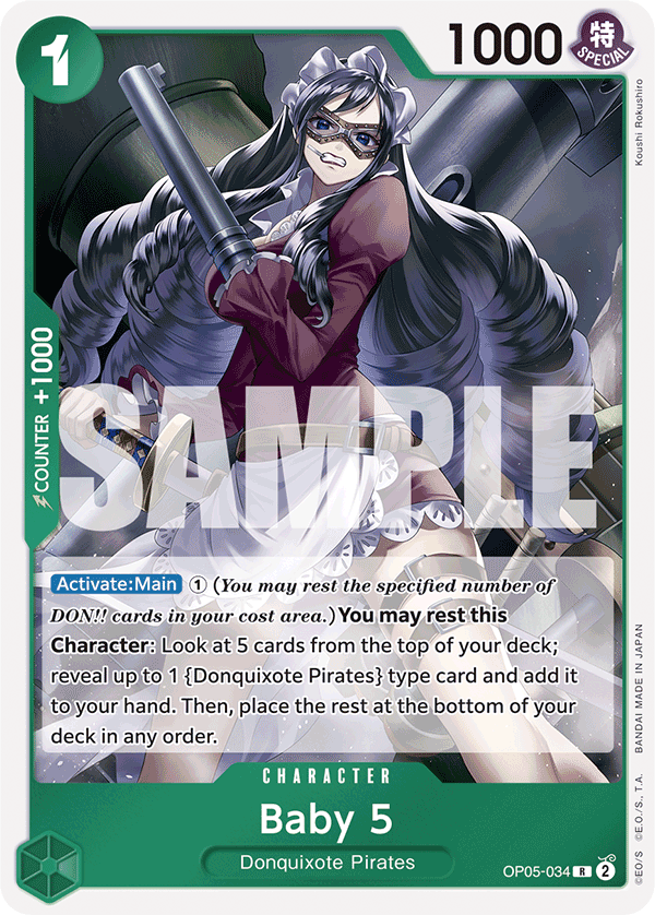 Baby 5 (OP05-034) (Reprint) – OP05-034 – R